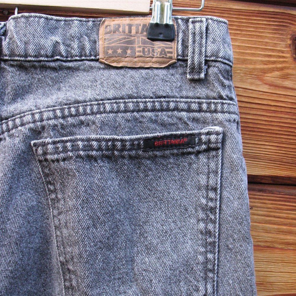 Vintage 80's  High Rise Acid Wash Mom Jeans - Picture 7 of 8